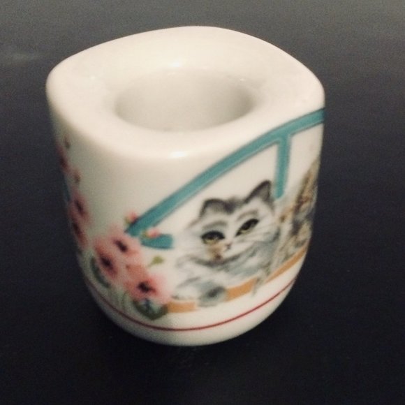 Vintage miniature candle holder Funny Designs - Picture 1 of 4